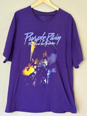 Prince Purple Rain Graphic Tee 3XL Paisley Park Official Licensed Band Shirt